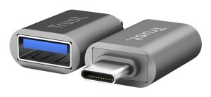 Przejściówka TRUST Calyx USB-C na USB-A 2-pak