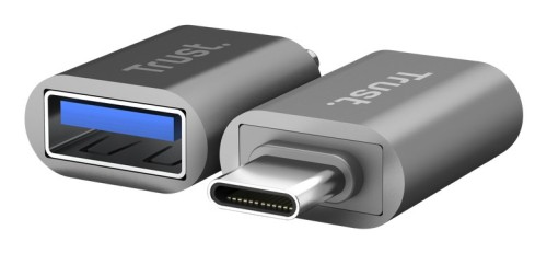 Przejściówka TRUST Calyx USB-C na USB-A 2-pak - 3053461