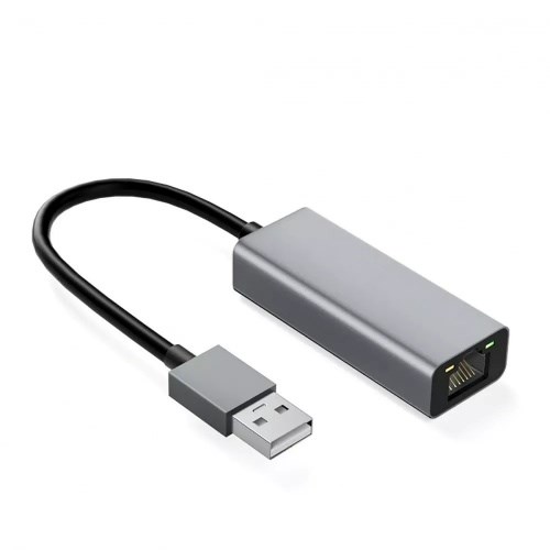 Adapter aluminiowy RJ45 do USB Typ-A 10/100/1000 Mb/s - 3045803