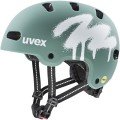 Kask rowerowy dziecięcy UVEX Kid 4 Style MIPS, green - 3049297