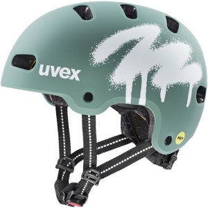 Kask rowerowy dziecięcy UVEX Kid 4 Style MIPS Green 55–58 cm