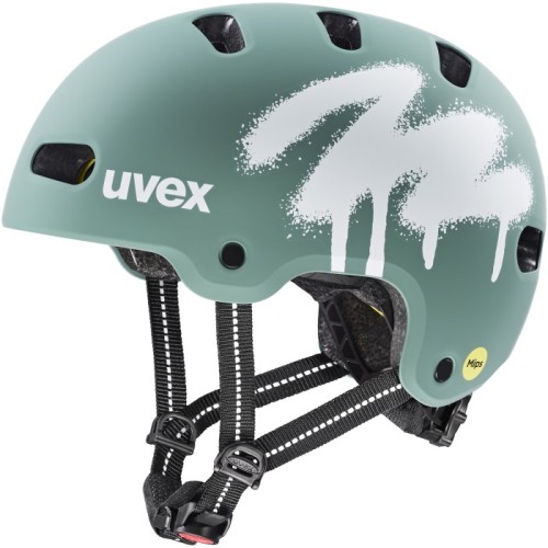 Kask rowerowy dziecięcy UVEX Kid 4 Style MIPS, green - 3049297