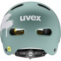 Kask rowerowy dziecięcy UVEX Kid 4 Style MIPS, green - 3049299