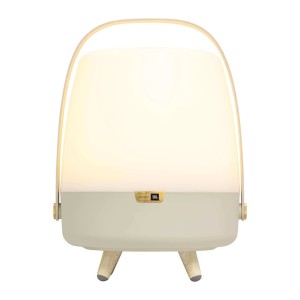 KOODUU LITE-UP PLAY Lampa przenośna z głośnikiem - Beżowy