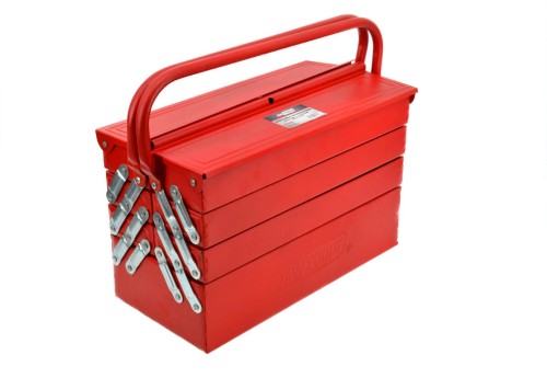 AWTOOLS SKRZYNKA NARZĘDZIOWA METALOWA 7cz. /530 - 3054844