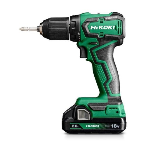 wiertarko-wkrętarka aku. 18v, 55nm, 2x2ah, bl - 3022907