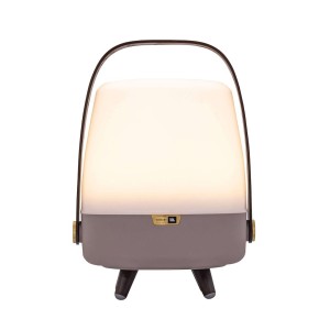 Kooduu Lite-up PLAY Mini Głośnik mono przenośny Beżowy, Biały, Drewno 8 W
