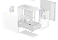 DeepCool CG380 3F WH Midi Tower Biały - 3048032