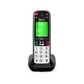 Gigaset EASY 500 Telefon analogowy/DECT Nazwa i identyfikacja dzwoniącego Czarny, Srebrny - 3057476