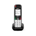Gigaset EASY 500 Telefon analogowy/DECT Nazwa i identyfikacja dzwoniącego Czarny, Srebrny - 3057473