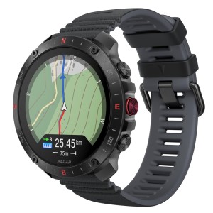 Polar Grit X2 Pro 3,53 cm (1.39") AMOLED 48.6 mm Cyfrowy 454 x 454 px Ekran dotykowy Czarny GPS