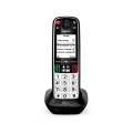 Gigaset EASY 500HX Telefon analogowy/DECT Nazwa i identyfikacja dzwoniącego Czarny, Srebrny - 3057462