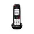 Gigaset EASY 500HX Telefon analogowy/DECT Nazwa i identyfikacja dzwoniącego Czarny, Srebrny - 3057459