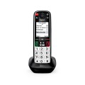 Gigaset EASY 500HX Telefon analogowy/DECT Nazwa i identyfikacja dzwoniącego Czarny, Srebrny - 3057463