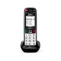 Gigaset EASY 500HX Telefon analogowy/DECT Nazwa i identyfikacja dzwoniącego Czarny, Srebrny - 3057461