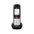 Gigaset EASY 500HX Telefon analogowy/DECT Nazwa i identyfikacja dzwoniącego Czarny, Srebrny - 3057465