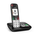 Gigaset EASY 500A Telefon analogowy/DECT Nazwa i identyfikacja dzwoniącego Czarny, Srebrny - 3057446