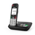 Gigaset EASY 500A Telefon analogowy/DECT Nazwa i identyfikacja dzwoniącego Czarny, Srebrny - 3057450