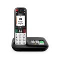 Gigaset EASY 500A Telefon analogowy/DECT Nazwa i identyfikacja dzwoniącego Czarny, Srebrny - 3057447