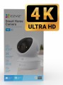 EZVIZ H6c G1 4K Kulisty Kamera bezpieczeństwa IP Wewnętrzna 3840 x 2160 px Sufit/ściana/biurko - 3045381