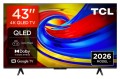 TCL P7L 43P7L Telewizor 109,2 cm (43") 4K Ultra HD Smart TV Wi-Fi Czarny 400 cd/m2 - 3050938
