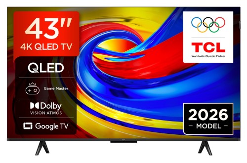 TCL P7L 43P7L Telewizor 109,2 cm (43") 4K Ultra HD Smart TV Wi-Fi Czarny 400 cd/m2 - 3050938