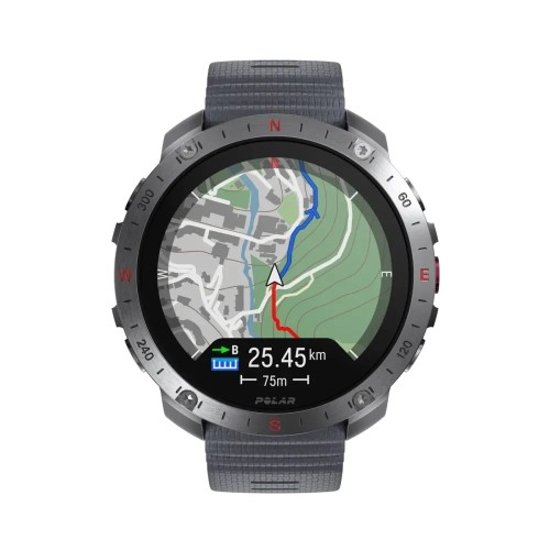 Polar Grit X2 Pro 3,53 cm (1.39") AMOLED Cyfrowy 454 x 454 px Ekran dotykowy Szary GPS - 3048090