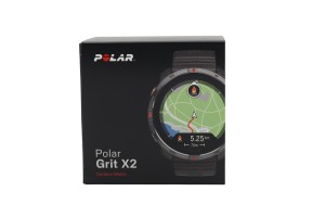 Polar Grit X2 3,25 cm (1.28") AMOLED 44.7 mm Cyfrowy 416 x 416 px Ekran dotykowy Czarny GPS