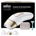 Braun Silk-expert 80851324 środek do usuwania włosów Intensywne światło impulsowe (IPL) Biały, Żółty - 3043202
