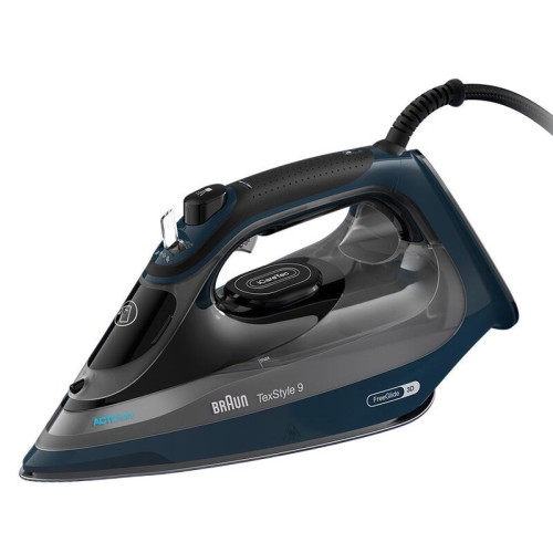 Braun TexStyle 9 0127409002 żelazko Żelazko parowe EloxalPlus soleplate 3200 W Ciemny Niebieski - 3052442