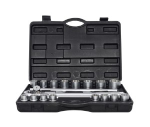 AWTOOLS ZESTAW KLUCZY NASADOWYCH 12KĄTNYCH 3/4" 21 ELE.