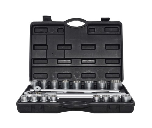 AWTOOLS ZESTAW KLUCZY NASADOWYCH 12KĄTNYCH 3/4" 21 ELE. - 3023208