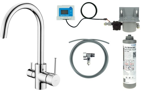Bateria kuchenna z zestawem do filtracji wody - 3007369