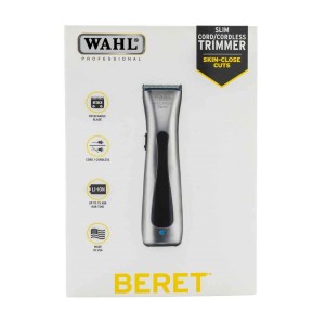 Wahl 08841-66 Trimmer ProLithium Beret Haarschneidemaschine, silver/black