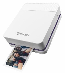 Denver MCP-6010 drukarka ręczna Biały Przewodowy i Bezprzewodowy Bateria 600 x 600 DPI