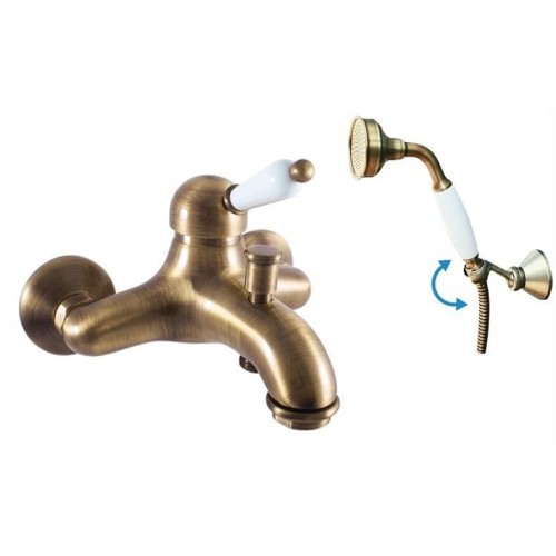 BATH LEVER MIXER + ACCESSOR L554.5/2SM - 2967842