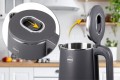 ELDOM CZAJNIK BEZPRZEWODOWY C515S ORRA 1,8L 2000W, SZARY, 5 PROGRAMÓW 45,55,70,85,100°C, PODTRZYMYWANIE TEMPERATURY - 3014378
