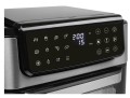 Tristar Heißluft-Ofen Kontrollleuchte Timerfunktion 12 l Pojedyńczy Autonomiczny 1800 W Frytkownica na gorące powietrze Czarny, Stal nierdzewna - 3060467