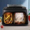 Philips 5000 series NA551/00 frytkownica Podwójny 9 l Autonomiczny 2750 W Frytkownica na gorące powietrze Czarny, Srebrny - 3060474