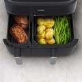 Philips 5000 series NA551/00 frytkownica Podwójny 9 l Autonomiczny 2750 W Frytkownica na gorące powietrze Czarny, Srebrny - 3060472