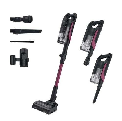 Hoover HF610HX 011 Pionowy odkurzacz Bateria Suchy EPA Bez worka 0,7 l 650 W Purpurowy 4 Ah - 3060974