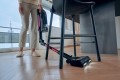 Hoover HF610HX 011 Pionowy odkurzacz Bateria Suchy EPA Bez worka 0,7 l 650 W Purpurowy 4 Ah - 3060985