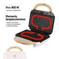 Opiekacz do kanapek Lauben Sandwich Maker 3in1 900W - 3044004
