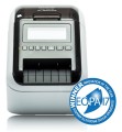 Drukarka etykiet Brother QL-820NWBc QL820NWBCZG1 - termiczna, Kolor 300x300DPI 176mm/s, LAN DK Wi-Fi Bluetooth - 3001584