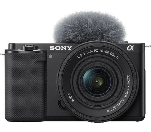 Sony ZV-E10 + E PZ 16-50mm F3.5-5.6 OSS II Bezlusterkowiec 24,2 MP CMOS 6000 x 4000 px Czarny - 3061920