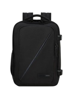 American Tourister Take2cabin S plecak Plecak turystyczny Czarny Przetworzony politereftalan etylenu (rPET)
