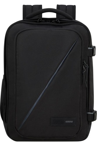 American Tourister Take2cabin S plecak Plecak turystyczny Czarny Przetworzony politereftalan etylenu (rPET) - 2334572