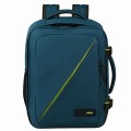 American Tourister Take2cabin S plecak Plecak turystyczny Niebieski Przetworzony politereftalan etylenu (rPET) - 2334561