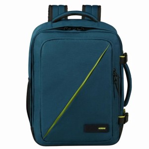 American Tourister Take2cabin S plecak Plecak turystyczny Niebieski Przetworzony politereftalan etylenu (rPET)