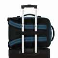 American Tourister Take2cabin S plecak Plecak turystyczny Niebieski Przetworzony politereftalan etylenu (rPET) - 2334568